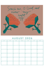 Load image into Gallery viewer, Hand drawn 2026 Calendar