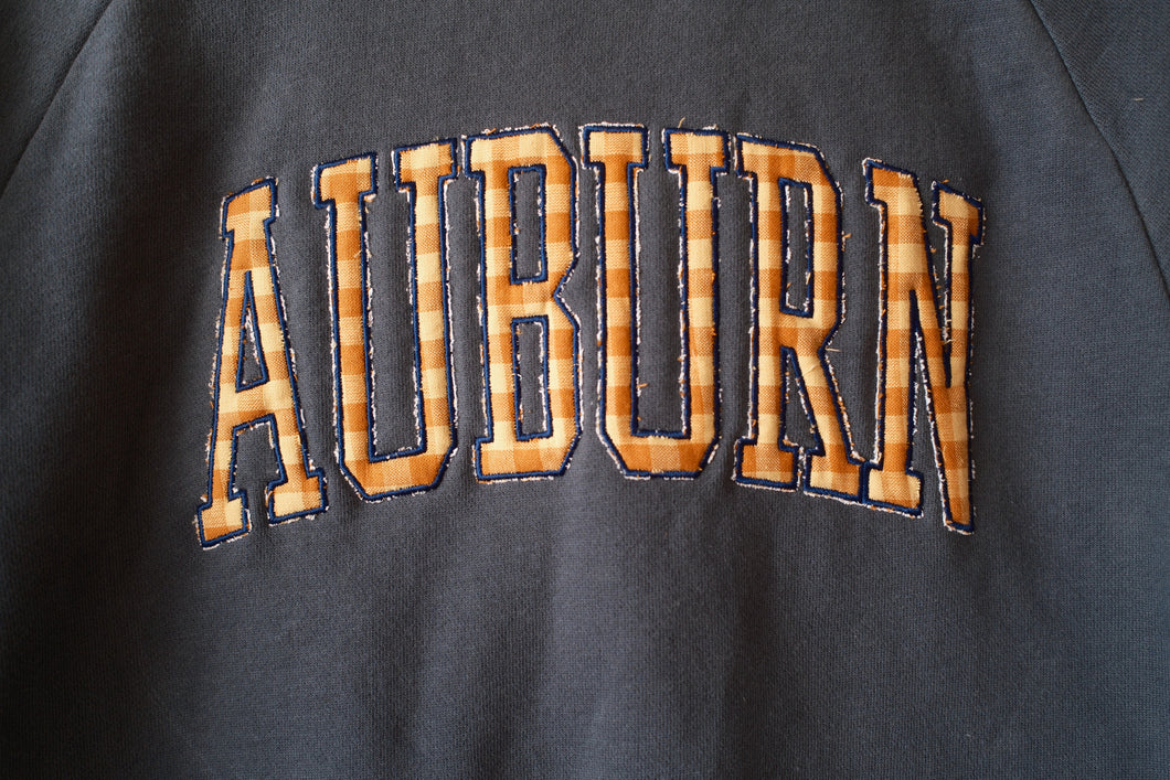 Appliqué crewneck-Auburn