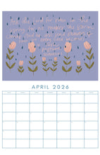Load image into Gallery viewer, Hand drawn 2026 Calendar
