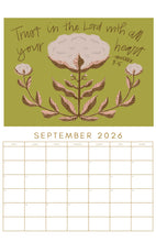 Load image into Gallery viewer, Hand drawn 2026 Calendar