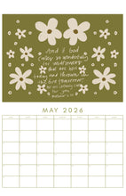 Load image into Gallery viewer, Hand drawn 2026 Calendar