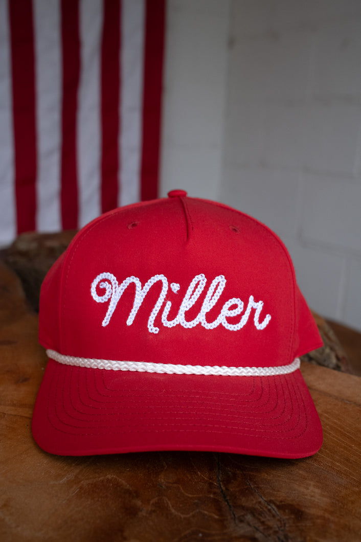 Miller Vintage style rope hat