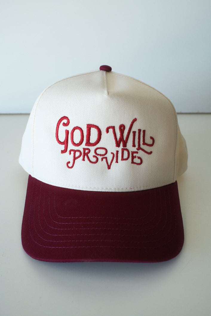 God will provide two tone cap