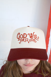 God will provide two tone cap