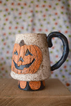 Load image into Gallery viewer, Halloween Cat O' Lantern Mug 4