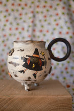 Load image into Gallery viewer, Halloween millennial stickers mug