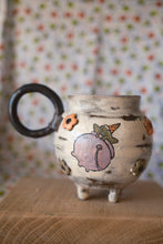 Load image into Gallery viewer, Halloween millennial stickers mug