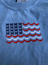 Load image into Gallery viewer, Flag Embroidery Tee