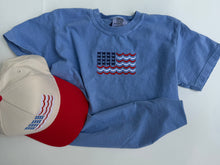 Load image into Gallery viewer, Flag Embroidery Tee