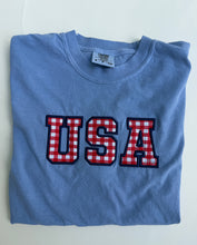 Load image into Gallery viewer, USA Appliqué Tee