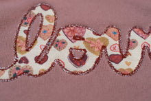 Load image into Gallery viewer, Valentine applique crewneck