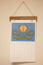 Load image into Gallery viewer, Hand drawn 2026 Calendar